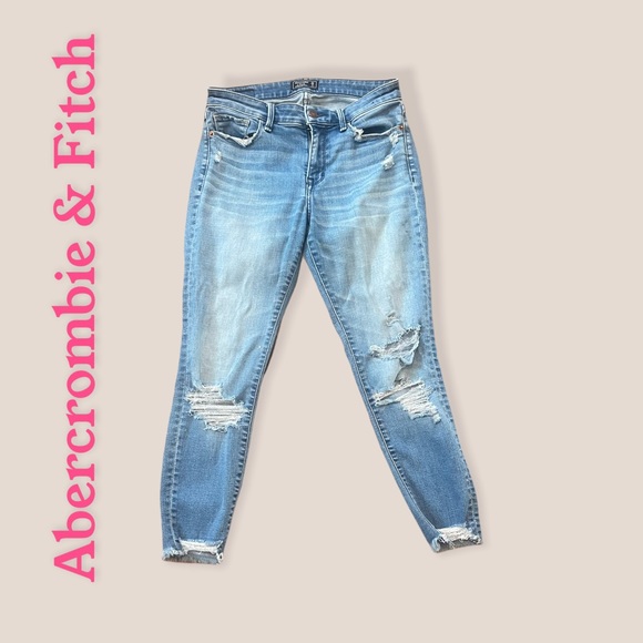 Abercrombie & Fitch Denim - Abercrombie & Fitch Harper Low Rise Ankle Jeans